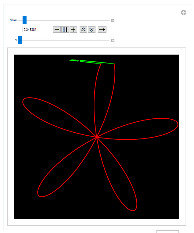 Rolling shutter effect with increased propeller speed showing more distortion
